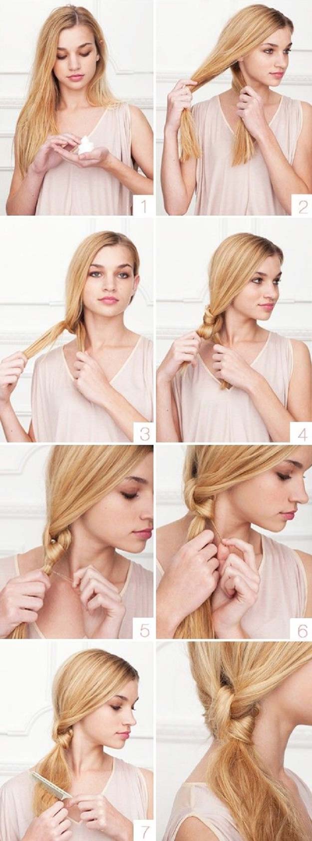 Best Hairstyles for Long Hair - Knot Your Average Ponytail - Step by Step Tutorials for Easy Curls, Updo, Half Up, Braids and Lazy Girl Looks. Prom Ideas, Special Occasion Hair and Braiding Instructions for Teens, Teenagers and Adults, Women and Girls 
