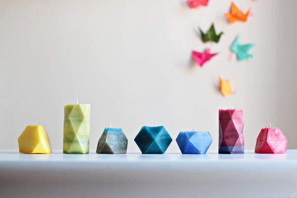 How To Make Cool Geometric Candles