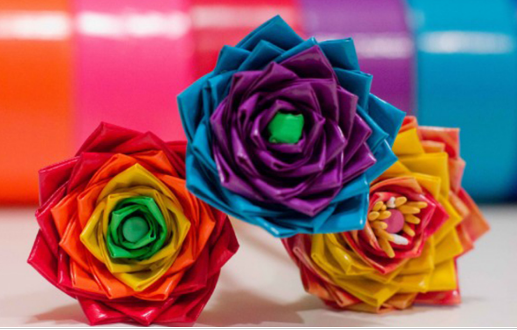 How To Make Duct Tape Flowers | Instructions
