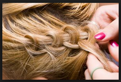 How To French Braid Your Own Hair | Instuctions
