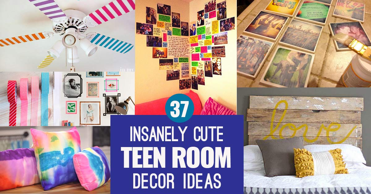 Cute Room Decor Ideas For Teens | Girls Rooms and Tweens Room Decor Projects