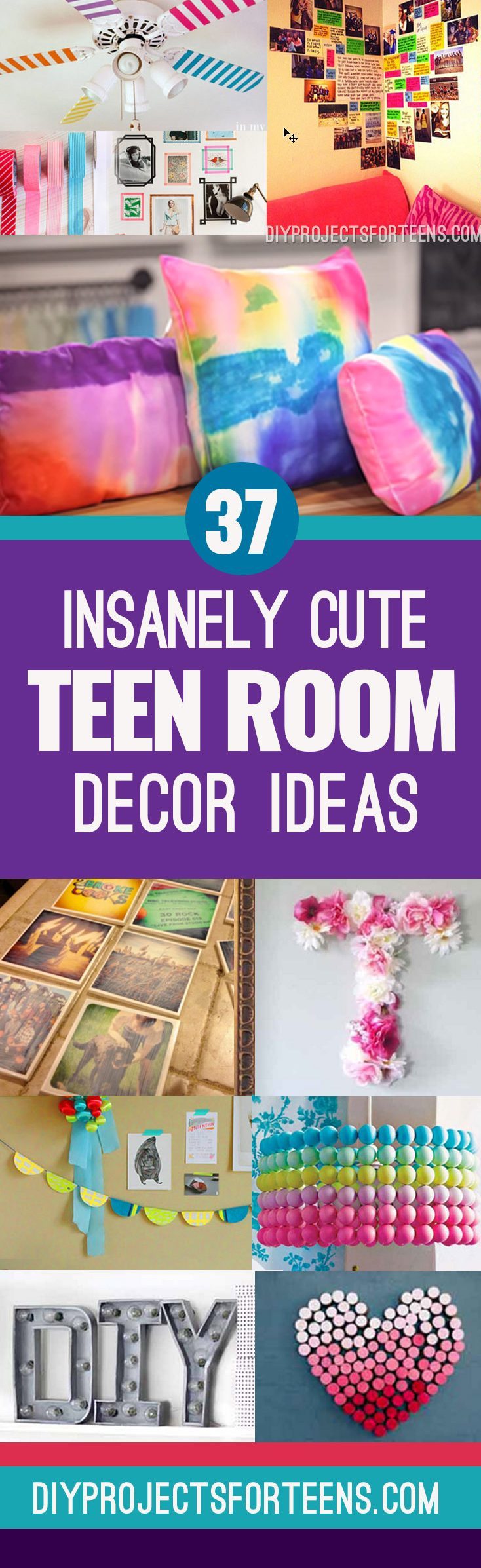 37 Cute DIY Teen Bedroom Ideas for Ultra Cool Decor