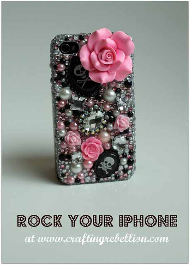 Cool Crafts for Teen Girls - Best DIY Projects for Teenage Girls - Rock Your iPhone #teencrafts #diyteens #coolcrafts #crafts #diyideas