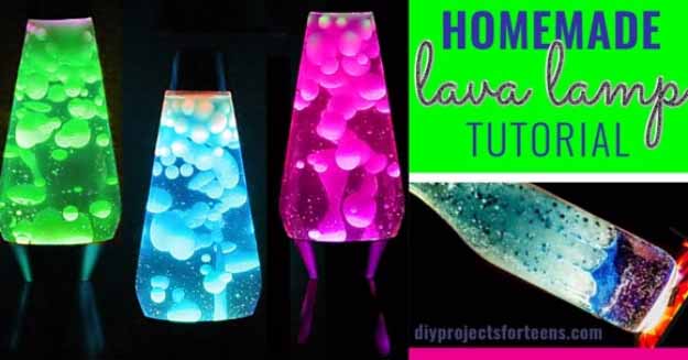 Cool Crafts You Can Make for Less than 5 Dollars | Cheap DIY Projects Ideas for Teens, Tweens, Kids and Adults | DIY Lava Lamp #teencrafts #cheapcrafts #crafts/