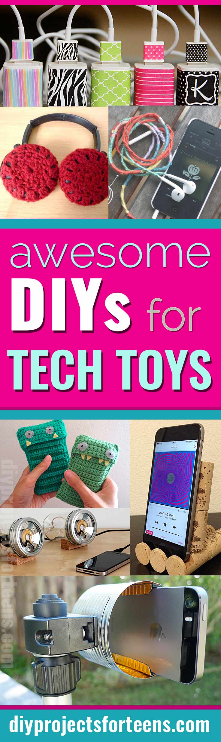 35 Awesome DIYs for your Tech Toys