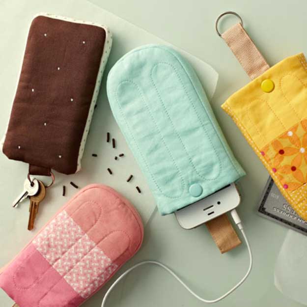 Cool DIY Ideas for Your iPhone iPad Tablets & Phones | Fun Projects for Chargers, Cases and Headphones | Popsicle Pattern iPhone Covers #diygadgets #stem #techtoys #iphone