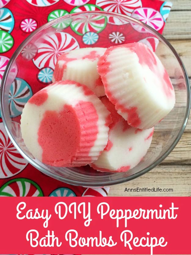 Awesome DIY Crafts Ideas for Winter | Easy Peppermint Bath Bombs Make Great DIY Gifts | Cheap DYI Ideas 