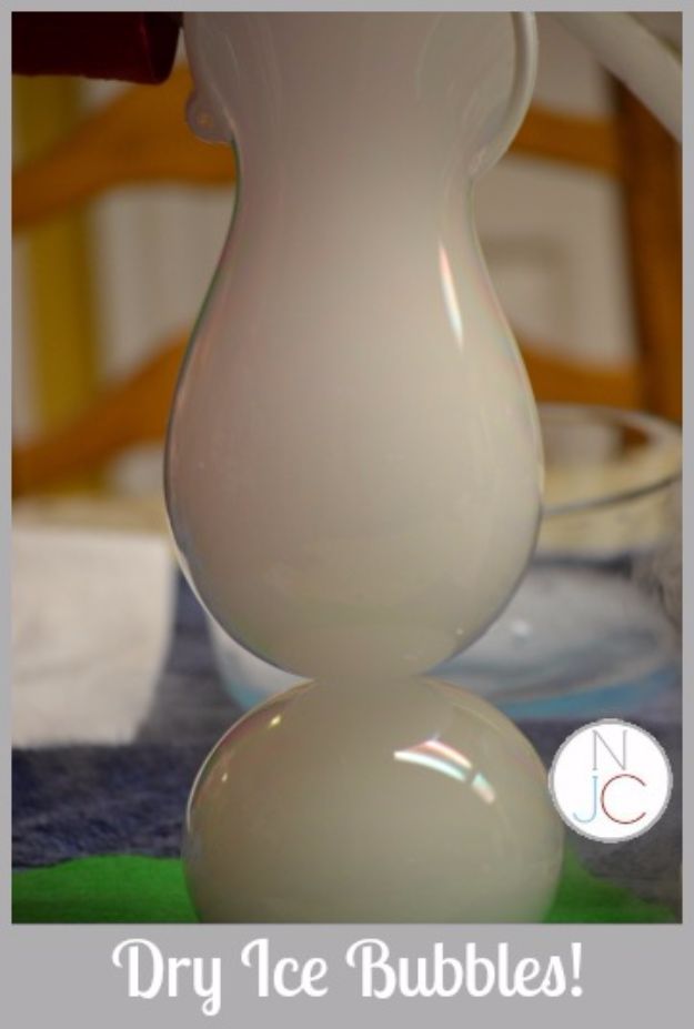 Cool Crafts for Teens Boys and Girls - .How To Make Dry Ice Bubbles - Creative, Awesome Teen DIY Projects and Fun Creative Crafts for Tweens 