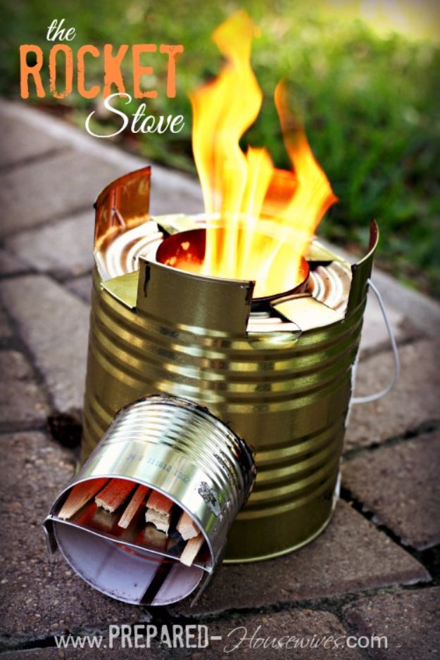 Cool Crafts for Teens Boys and Girls - DIY Rocket Stove - Creative, Awesome Teen DIY Projects and Fun Creative Crafts for Tweens