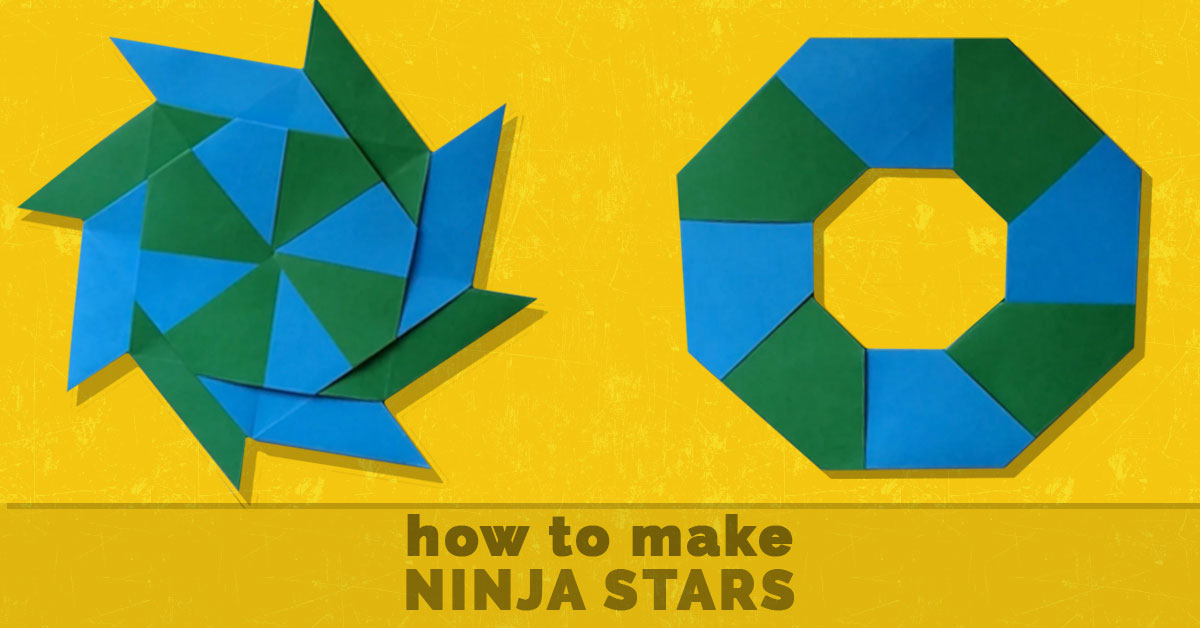 How To Make Ninja Stars - DIY Ninja Stars and Cool DIY Paper Crafts for Teens