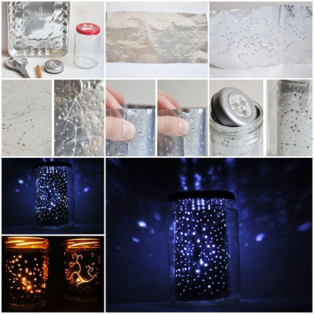 Cool DIY Ideas for Fun and Easy Crafts - Star Gazing Constellation Jar Makes a Fun Weekend Project Idea for Older Kids and Teens - DIY Moon Pendant for Easy DIY Lighting in Teens Rooms - Dip Dyed String Wall Hanging - DIY Mini Easel Makes Fun DIY Room Decor Idea - Awesome Pinterest DIYs that Are Not Impossible To Make - Creative Do It Yourself Craft Projects for Adults, Teens and Tweens #diyteens #teencrafts #funcrafts #fundiy #diyideas 