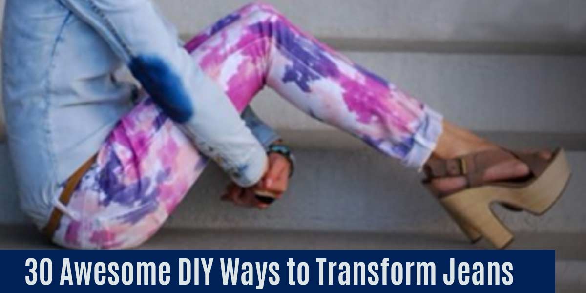 DIY Jeans Makeover - Cool Crafts and DIY Ideas for Teens