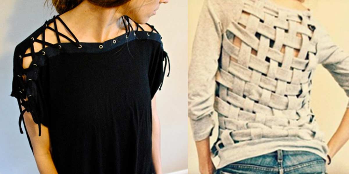 Cool DIY T-Shirt Makeovers