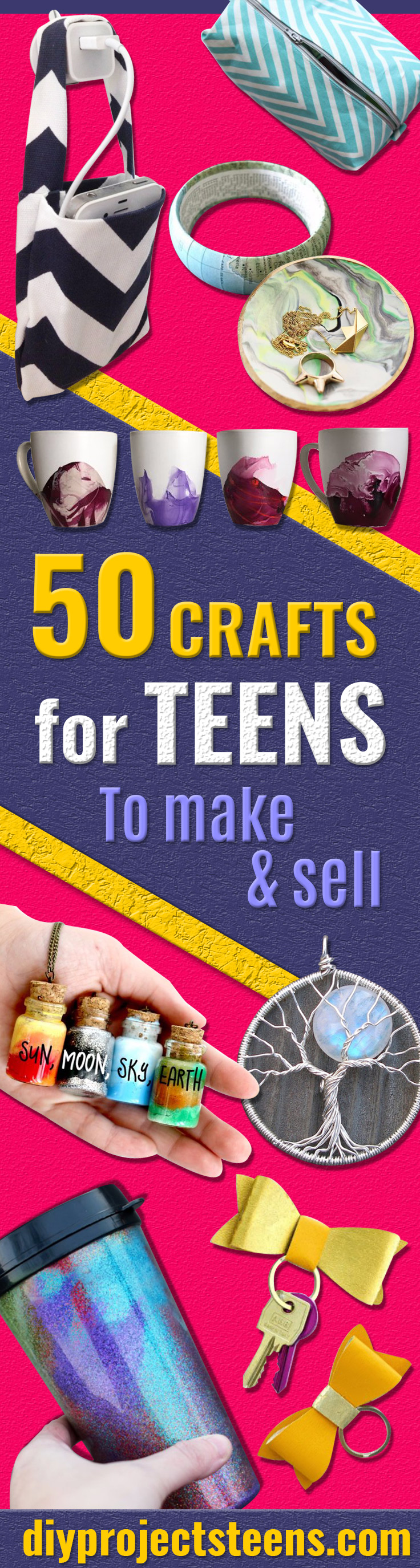 Cool Crafts for Teens to Make and Sell - Creative DIY Projects to Make and Sell - DIY Ideas to Sell for Most Profitable Crafts for Etsy