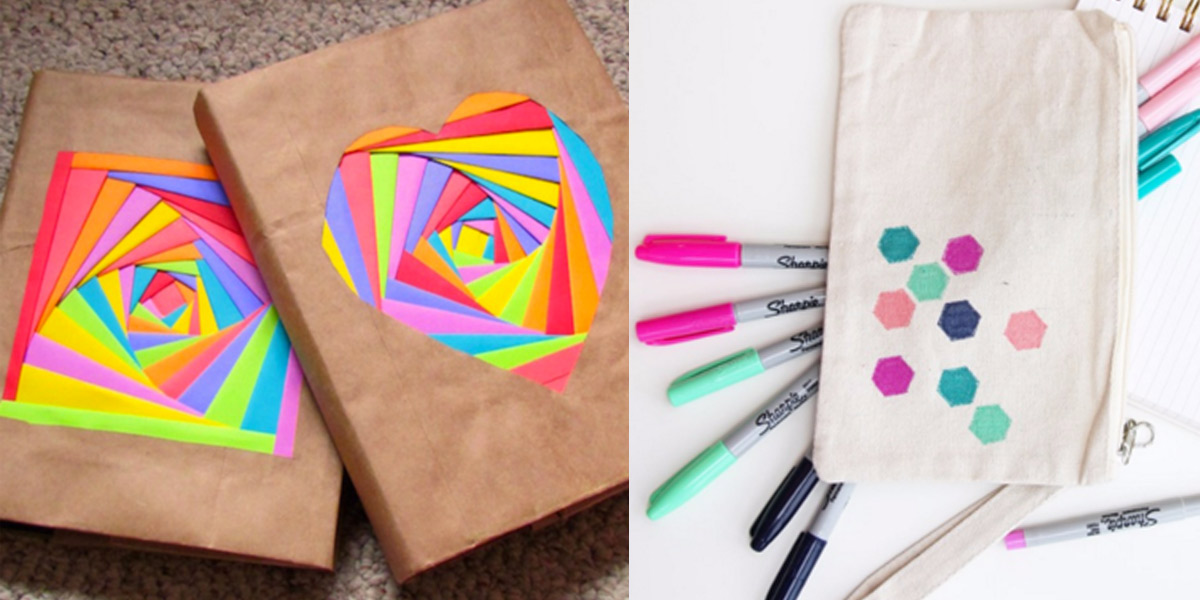 32 DIY Ideas for Back To School Supplies - Creative Ideas for Teens, Tweens and Teenagers