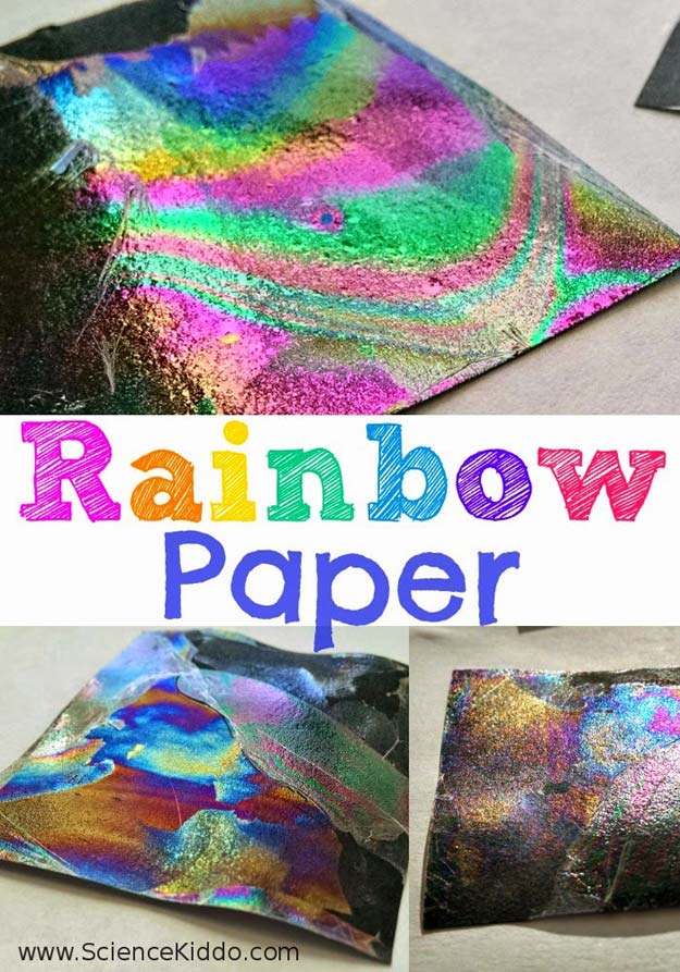Best DIY Rainbow Crafts Ideas - Rainbow Paper - Fun DIY Projects With Rainbows Make Cool Room and Wall Decor, Party and Gift Ideas, Clothes, Jewelry and Hair Accessories - Awesome Ideas and Step by Step Tutorials for Teens and Adults, Girls and Tweens 