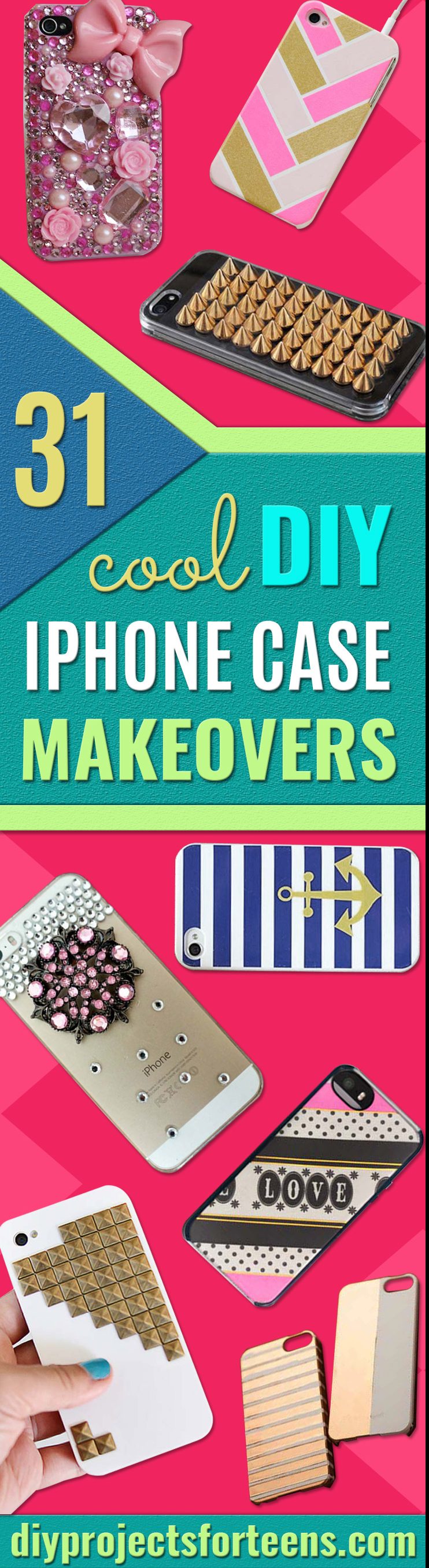 Cool DIY iphone Case Makeovers (31 of Them!)