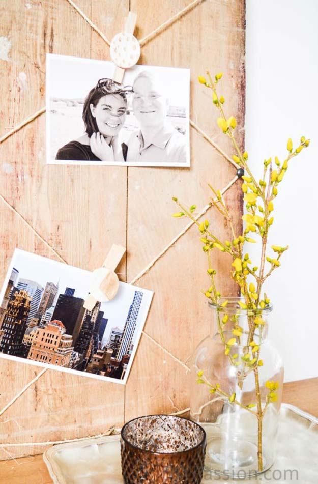 Cool DIY Photo Projects and Craft Ideas for Photos - Photo Display with Air Dry Clay - Easy Ideas for Wall Art, Collage and DIY Gifts for Friends. Wood, Cardboard, Canvas, Instagram Art and Frames. Creative Birthday Ideas and Home Decor for Adults, Teens and Tweens