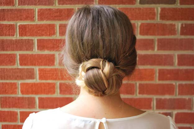 Cool and Easy DIY Hairstyles - Gibson Braided Truck - Quick and Easy Ideas for Back to School Styles for Medium, Short and Long Hair - Fun Tips and Best Step by Step Tutorials for Teens, Prom, Weddings, Special Occasions and Work. Up dos, Braids, Top Knots and Buns, Super Summer Looks #hairstyles #hair #teens #easyhairstyles #diy #beauty