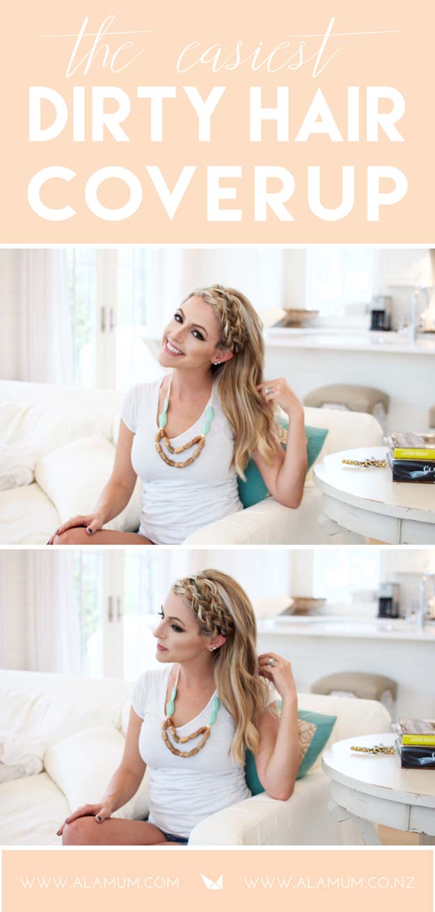 Cool and Easy DIY Hairstyles - Double Dutch Braid - Quick and Easy Ideas for Back to School Styles for Medium, Short and Long Hair - Fun Tips and Best Step by Step Tutorials for Teens, Prom, Weddings, Special Occasions and Work. Up dos, Braids, Top Knots and Buns, Super Summer Looks #hairstyles #hair #teens #easyhairstyles #diy #beauty