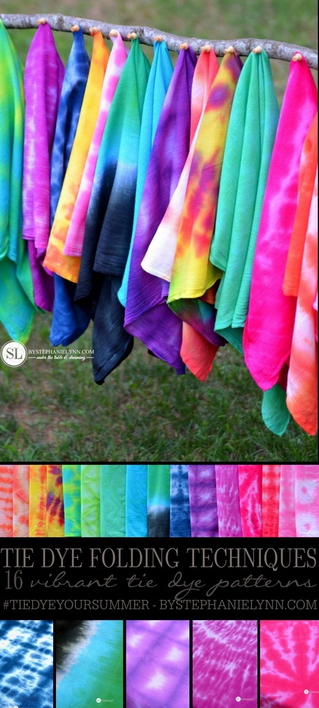 DIY Tie Dye Projects and Crafts - Tie Dye Folding Techniques - Cool Tie Dye Ideas for Shirts, Socks, Paint, Sheets, Sharpie, Food and Recipes, Bags, Tshirt and Shoes - Fun Projects and Gifts for Adults, Teens and Teenagers 