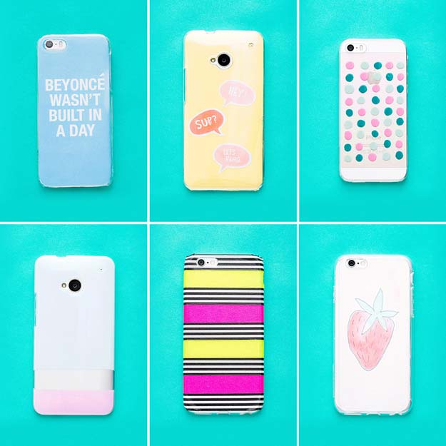 DIY iPhone Case Makeovers - Printable Cases - Easy DIY Projects and Handmade Crafts Tutorial Ideas You Can Make To Decorate Your Phone With Glitter, Nail Polish, Sharpie, Paint, Bling, Printables and Sewing Patterns - Fun DIY Ideas for Women, Teens, Tweens and Kids
