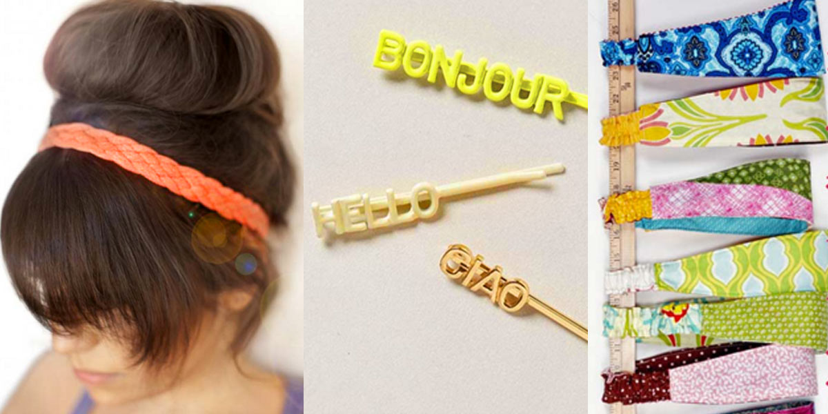 38 Creative DIY Hair Accessories - Create Pretty Hairstyles for Women, Teens and Girls with These Easy Tutorials - Vintage and Boho Looks for Prom and Wedding - Step by Step Instructions for Cool Headbands, Barettes, Pony Tail Holders, Hair Clips, Bobby Pins and Bows
