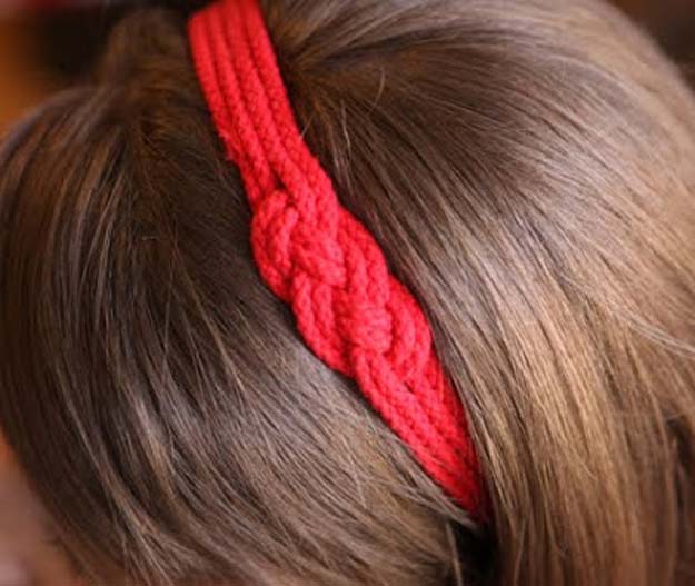38 Creative DIY Hair Accessories - Nautical Headband- Create Pretty Hairstyles for Women, Teens and Girls with These Easy Tutorials - Vintage and Boho Looks for Prom and Wedding - Step by Step Instructions for Cool Headbands, Barettes, Pony Tail Holders, Hair Clips, Bobby Pins and Bows 