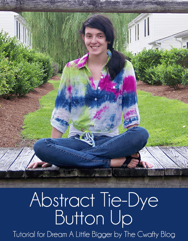 DIY Tie Dye Projects and Crafts - Abstract Tie Dye Button Up - Cool Tie Dye Ideas for Shirts, Socks, Paint, Sheets, Sharpie, Food and Recipes, Bags, Tshirt and Shoes - Fun Projects and Gifts for Adults, Teens and Teenagers 