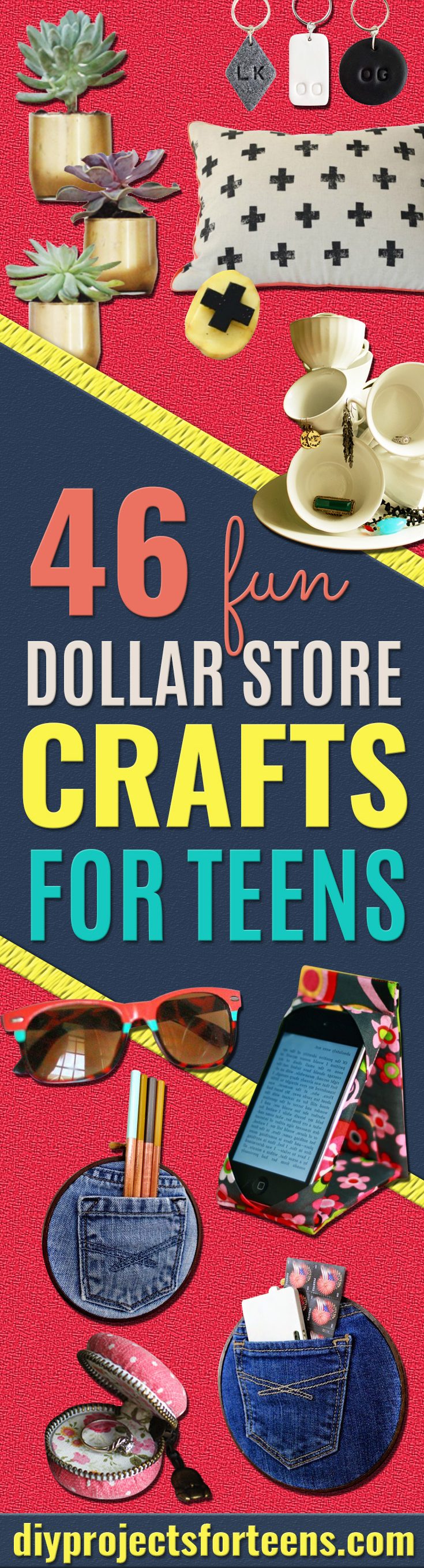 Fun Dollar Store Crafts for Teens