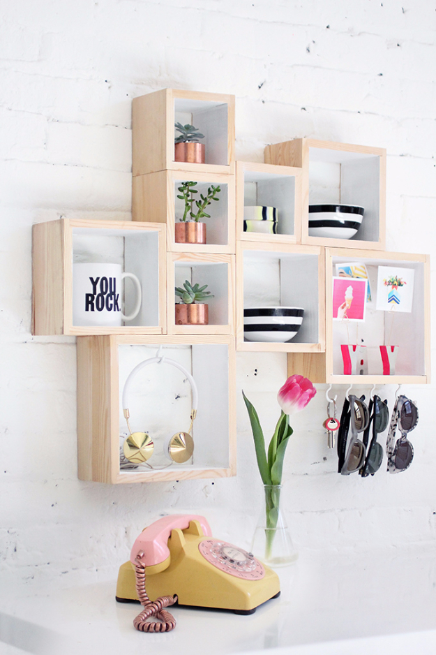 DIY Teen Room Decor Ideas for Girls | DIY Box Storage | Cool Bedroom Decor, Wall Art & Signs, Crafts, Bedding, Fun Do It Yourself Projects and Room Ideas for Small Spaces 