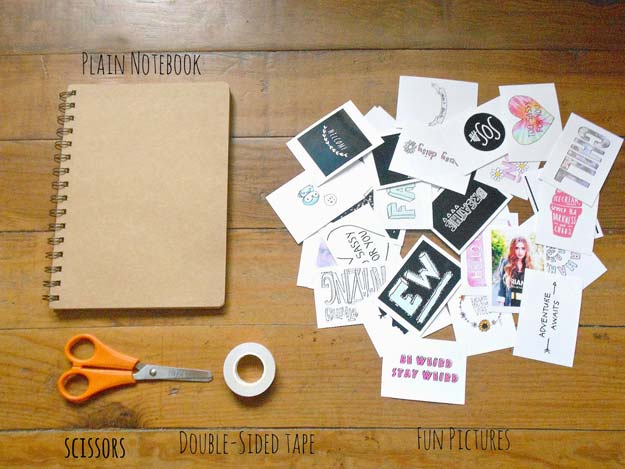 Best DIY Ideas from Tumblr -DIY Tumblr Inspired Notebooks - Crafts and DIY Projects Inspired by Tumblr are Perfect Room Decor for Teens and Adults - Fun Crafts and Easy DIY Gifts, Clothes and Bedroom Project Tutorials for Teenagers and Tweens 