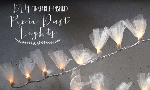 Best DIY Ideas from Tumblr - DIY Pixie Dust Lights - Crafts and DIY Projects Inspired by Tumblr are Perfect Room Decor for Teens and Adults - Fun Crafts and Easy DIY Gifts, Clothes and Bedroom Project Tutorials for Teenagers and Tweens 
