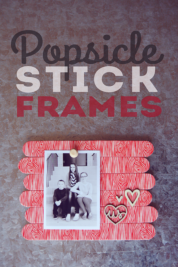 DIY Teen Room Decor Ideas for Girls | Popsicle Stick Frames | Cool Bedroom Decor, Wall Art & Signs, Crafts, Bedding, Fun Do It Yourself Projects and Room Ideas for Small Spaces 