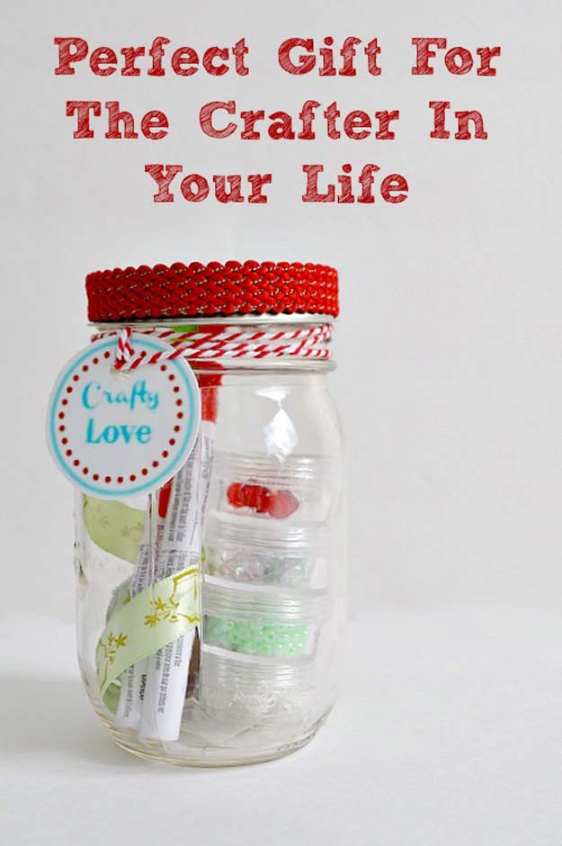 Cute DIY Mason Jar Gift Ideas for Teens - DIY Loves To Craft Mason Jar - Best Christmas Presents, Birthday Gifts and Cool Room Decor Ideas for Girls and Boy Teenagers - Fun Crafts and DIY Projects for Snow Globes, Dollar Store Crafts and Valentines for Kids