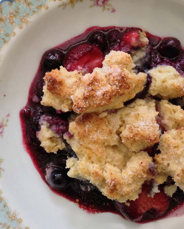 Cool and Easy Recipes For Teens to Make at Home - Hot Three Berry Cobbler For One - Fun Snacks, Simple Breakfasts, Lunch Ideas, Dinner and Dessert Recipe Tutorials - Teenagers Love These Fun Foods that Are Quick, Healthy and Delicious Ideas for Meals 