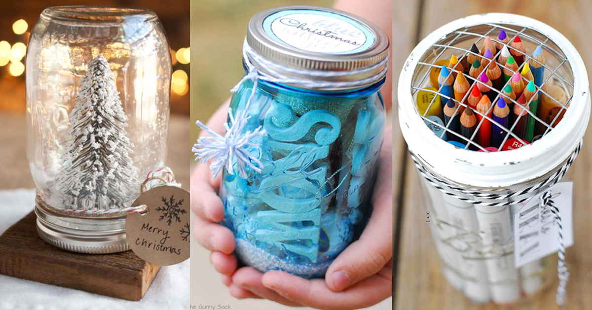DIY Mason Jar Gifts for Teens - Cute, Cheap and Easy Gift Ideas for Teenagers