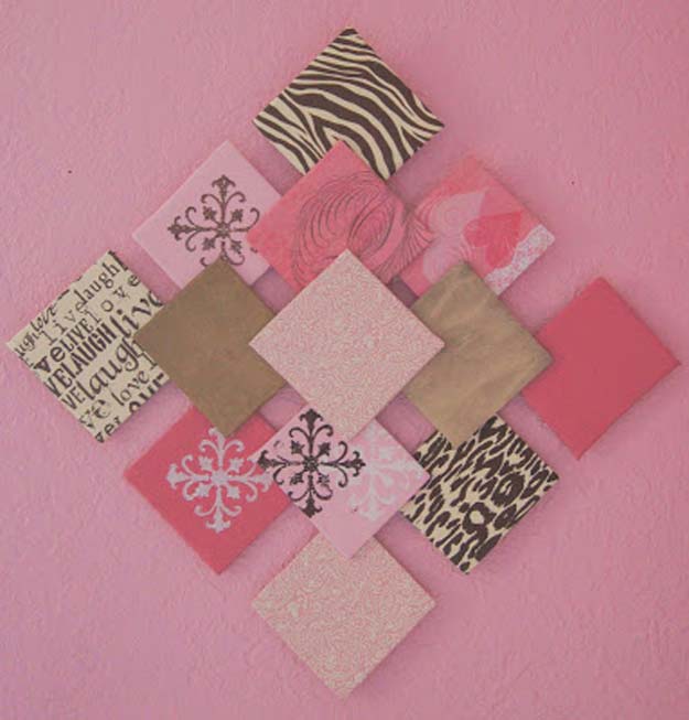 DIY Wall Art Ideas for Teen Rooms - DIY Wall Art and Paper Flowers - Cheap and Easy Wall Art Projects for Teenagers - Girls and Boys Crafts for Walls in Bedrooms - Fun Home Decor on A Budget - Cool Canvas Art, Paintings and DIY Projects for Teens 