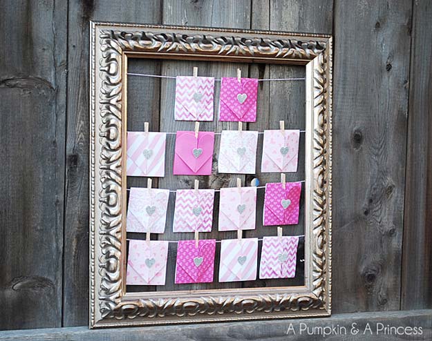 DIY Valentine Decor Ideas - Valentine's Day Countdown - Cute and Easy Home Decor Projects for Valentines Day Decorating - Best Homemade Valentine Decorations for Home, Tables and Party, Kids and Outdoor - Romantic Vintage Ideas - Cheap Dollar Store and Dollar Tree Crafts 