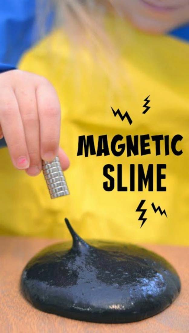 EaBest DIY Slime Recipes - DIY Magnetic Slime Recipe - Cool and Easy Slime Recipe Ideas Without Glue, Without Borax, For Kids, With Liquid Starch, Cornstarch and Laundry Detergent - How to Make Slime at Home - Fun Crafts and DIY Projects for Teens, Kids, Teenagers and Teens - Galaxy and Glitter Slime, Edible Slime #slime #slimerecipes #slimes #diyslime #teencrafts #diyslimesy Slime Recipes - How to Make Slime At Home - Cool Homemade Slimes and Slime Recipe Ideas -Ingredients Glitter Slime, Clear, Galaxy, Best DIY Slime Tutorials With Step by Step Instructions- How to Make DIY Magnetic Slime