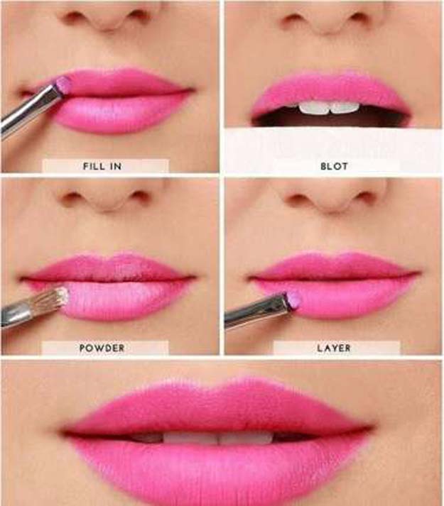 Lipstick Tutorials - Best Step by Step Makeup Tutorial How To - Easy Steps Long Lasting Lipstick - Easy and Quick Ways to Apply Lipstick and Awesome Beauty Ideas - Cool Ideas for Teen Makeup for School, Party and Special Occasion - Makeup Tutorials for Beginners - Lip Liner Tips and Tricks to Add Volume, DIY Lip Techniques for Fuller Lips - DIY Projects and Crafts for Teens 