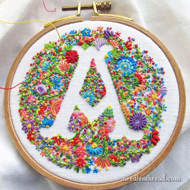 Cool Embroidery Projects for Teens - Step by Step Embroidery Tutorials - Needlework Terminology: Surface Embroidery - Awesome Embroidery Projects for Teenagers - Cool Embroidery Crafts for Girls - Creative Embroidery Designs - Best Embroidery Wall Art, Room Decor - Great Embroidery Gifts, Free Embroidery Patterns for Girls, Women and Tweens 