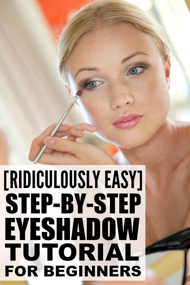 Best Eyeshadow Tutorials -Easy Step-by-Step Eyeshadow Tutorial for Beginners - Easy Step by Step How To For Eye Shadow - Cool Makeup Tricks and Eye Makeup Tutorial With Instructions - Quick Ways to Do Smoky Eye, Natural Makeup, Looks for Day and Evening, Brown and Blue Eyes - Cool Ideas for Beginners and Teens 