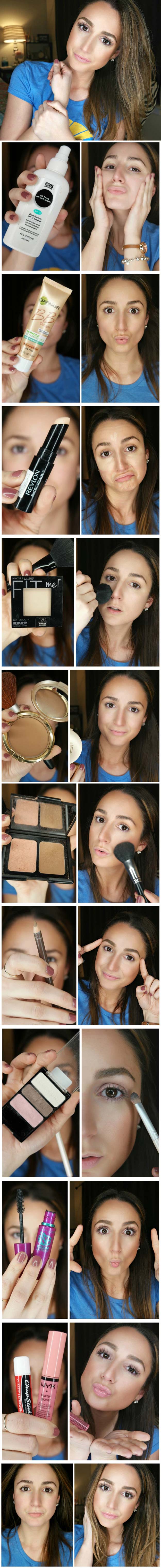 Best Makeup Tutorials for Teens -5 Minute Everyday Makeup Routine - Easy Makeup Ideas for Beginners - Step by Step Tutorials for Foundation, Eye Shadow, Lipstick, Cheeks, Contour, Eyebrows and Eyes - Awesome Makeup Hacks and Tips for Simple DIY Beauty - Day and Evening Looks 