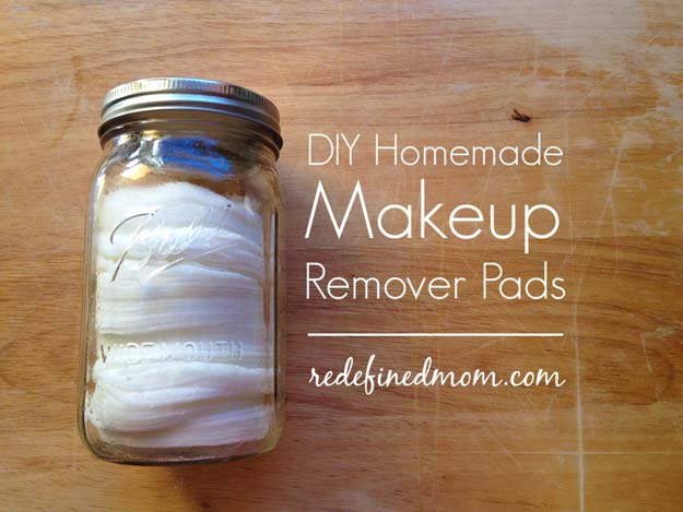 Best Beauty Hacks - DIY Homemade Makeup Remover Pads - Easy Makeup Tutorials and Makeup Ideas for Teens, Beginners, Women, Teenagers - Cool Tips and Tricks for Mascara, Lipstick, Foundation, Hair, Blush, Eyeshadow, Eyebrows and Eyes - Step by Step Tutorials and How To #beautyhacks #beautyideas #makeuptutorial #makeuphakcs #makeup #hair #teens