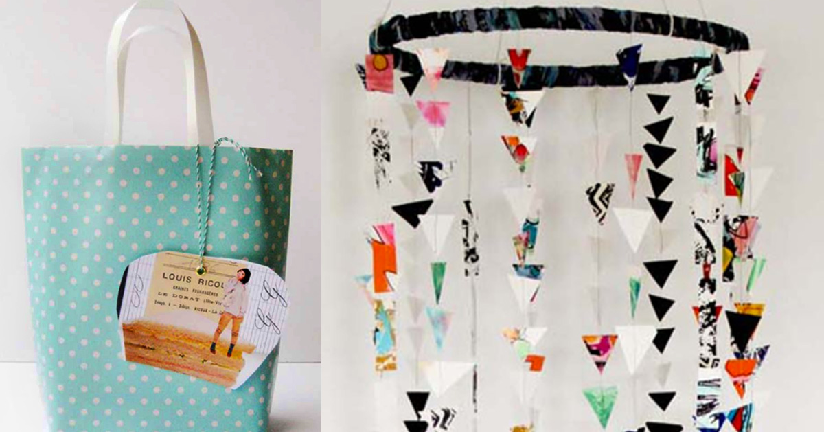 DIY Ideas With Leftover Wrapping Paper - Cool Crafts and Room Decor for Teens