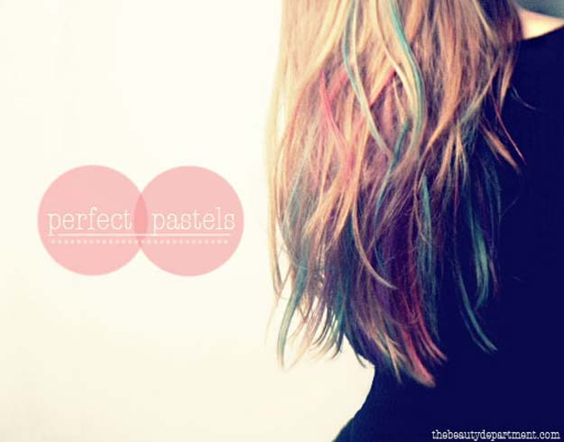 Creative DIY Hair Tutorials - Chalk It Up - Color, Rainbow, Galaxy and Unique Styles for Long, Short and Medium Hair - Braids, Dyes, Instructions for Teens and Women #hairstyles #hairideas #beauty #teens #easyhairstyles