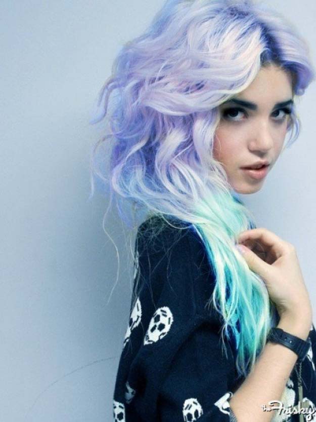 Creative DIY Hair Tutorials - Dye Your Hair a Pastel Color - Color, Rainbow, Galaxy and Unique Styles for Long, Short and Medium Hair - Braids, Dyes, Instructions for Teens and Women #hairstyles #hairideas #beauty #teens #easyhairstyles