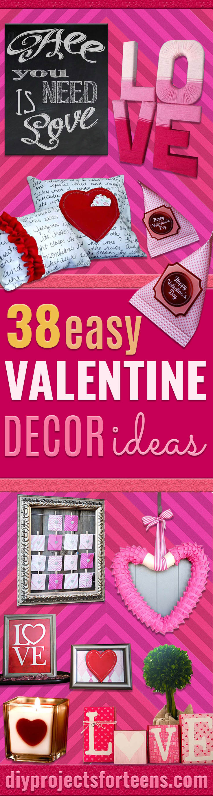 38 Easy Valentine Decor Ideas