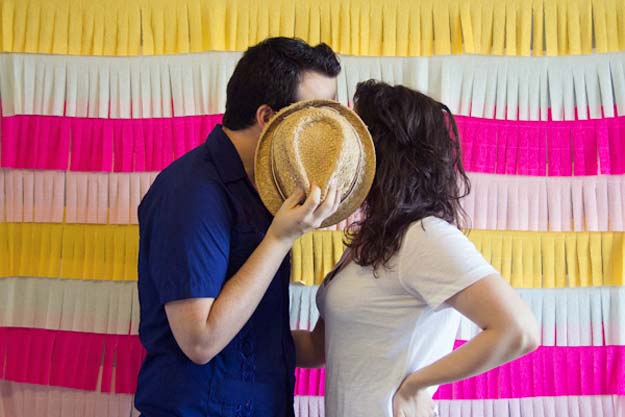 DIY Selfie Ideas - Cinco De Mayo Fringe - Cool Ideas for Photo Booth and Picture Station - Props, Light, Mirror, Board, Wall, Background and Tips for Shooting Best Selfies - DIY Projects and Crafts for Teens 